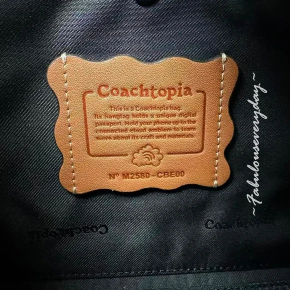 Coach Coachtopia Alter/Ego Slouchy Shoulder Bag Upcrafted Leather NWT - Picture 12 of 12